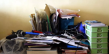 How Do You Tackle Paper Clutter in Your Home Office?